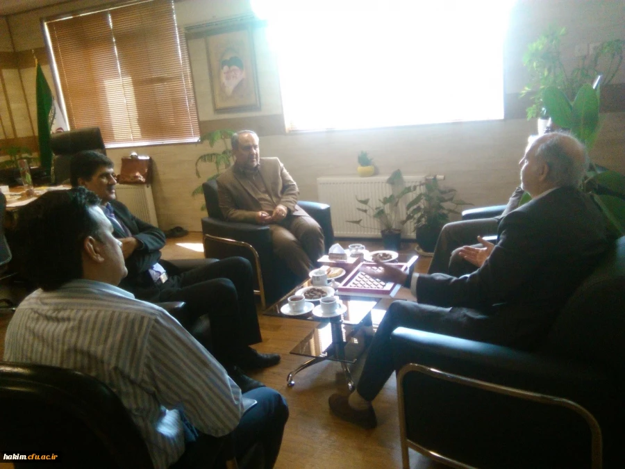 دیدار با رئیس ناحیه 3 آموزش و پرورش کرج 2