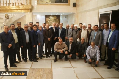 شرکت کارشناسان فرهنگی پردیس حکیم فردوسی در مراسم سالروز تاسیس نهاد امامت جمعه شهرستان فردیس