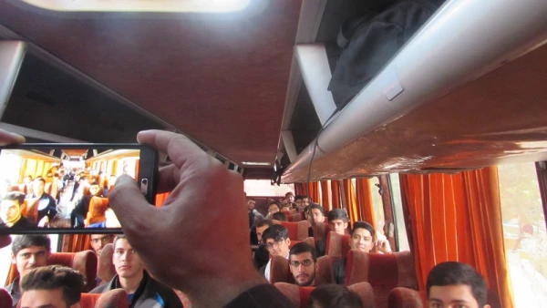 مراسم بدرقه دانشجویان پردیس حکیم فردوسی البرزجهت شرکت در"پیاده روی عظیم زائران کربلا" برگزار گردید.
 6