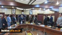 تکریم، تودیع و معارفه بازنشستگان و همکاران جدید الورود پردیس حکیم فردوسی ، مدیریت استانی و دفترنهاد نمایندگی مقام معظم رهبری(مدظله)
 13