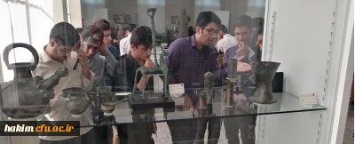 دانشجو معلمان ورودی 98 از موزه ملی ایران بازدیدکردند
