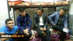 بازدید مسئولین دانشگاه از سرای های دانشجویی پردیس حکیم فردوسی
 2