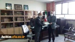 تقدیر از معلمان راهنمای کارورزی به مناسبت بزرگداشت هقته معلم
 2