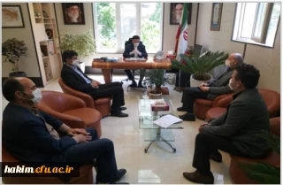برگزاری جلسه  واگذاری زمین دانشگاه فرهنگیان در استانداری