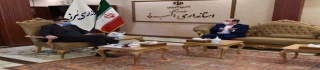 دیدار مدیر استانی دانشگاه فرهنگیان البرز با استاندار استان البرز
