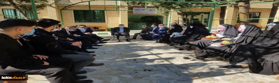 برگزاری مراسم نودانشجومعلمان باحضور جناب آقای دکتر خنیفر و مسئولین وزارتی و استانی استان البرز در دانشگاه فرهنگیان پردیس حکیم فردوسی 8