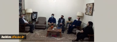 دانشگاه فرهنگیان استان البرز از خانواده­ های معظم و معزز شهدا دیدار بعمل آورد.
