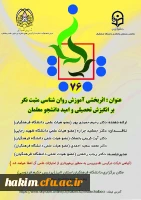 برگزاری کرسی اثربخشی آموزش روانشناسی مثبت نگر بر انگیزش تحصیلی وامید دانشجو معلمان 2