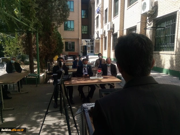 مراسم تجلیل از رزمندگان و خانوادهای معظم شهدای پردیس،  و رونمایی از کتاب "مقر گردویی" نوشته دانشجومعلم پردیس علیرضا کریمی  2