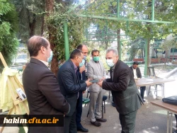 مراسم تجلیل از رزمندگان و خانوادهای معظم شهدای پردیس،  و رونمایی از کتاب 