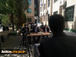 مراسم تجلیل از رزمندگان و خانوادهای معظم شهدای پردیس،  و رونمایی از کتاب 