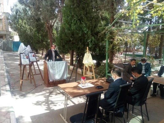 مراسم تجلیل از رزمندگان و خانوادهای معظم شهدای پردیس،  و رونمایی از کتاب "مقر گردویی" نوشته دانشجومعلم پردیس علیرضا کریمی  10