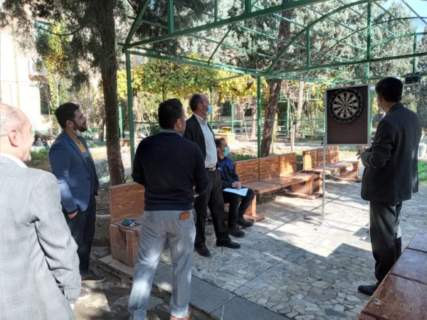 برگزاری مسابقات پرتاب دارت 6