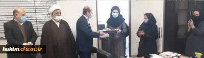 مراسم قدردانی از پرستاران و مدافعان سلامت شهرستان فردیس:
